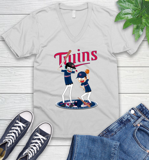 MLB Minnesota Twins Rick And Morty Baseball 49