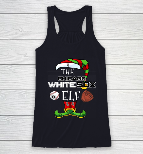 Chicago White Sox Christmas ELF Funny MLB Racerback Tank 7