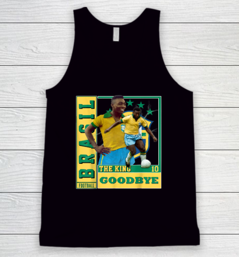 Pele Football Legend Shirt Pelé 10 The King Football Player Tank Top