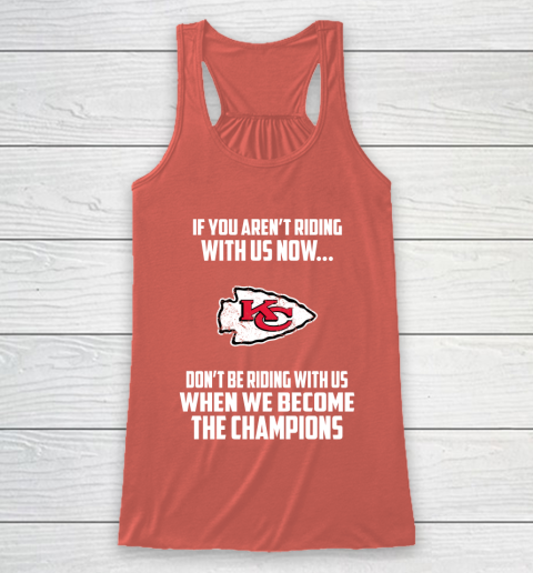NFL Kansas City Chiefs Football We Become The Champions Racerback Tank 3