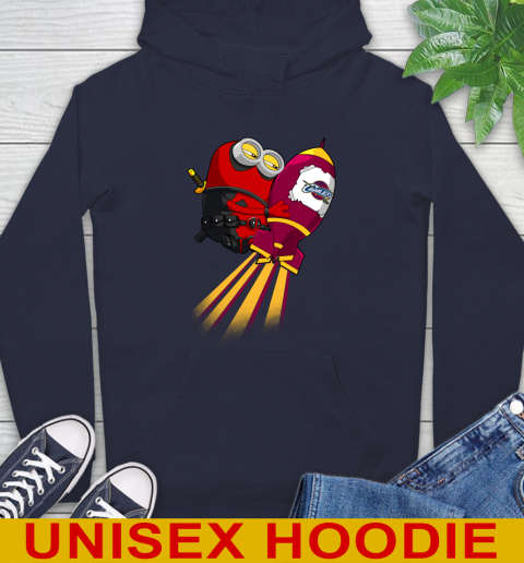 NBA Basketball Cleveland Cavaliers Deadpool Minion Marvel Shirt Hoodie 3