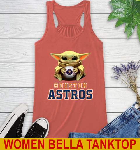 MLB Baseball Houston Astros Star Wars Baby Yoda Shirt 40
