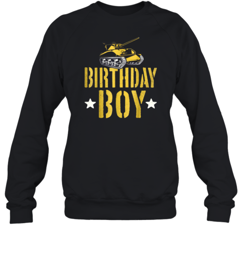 Birthday Boy Army Sweatshirt