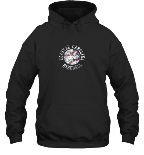 Vintage Coastal Carolina Baseball Shirt Hoodie