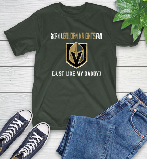 NHL Vegas Golden Knights Hockey Loyal Fan Just Like My Daddy Shirt T-Shirt 6