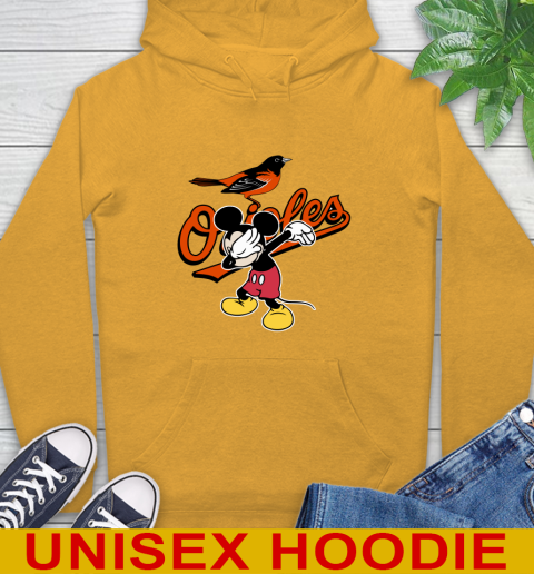 Baltimore Orioles MLB Baseball Dabbing Mickey Disney Sports Hoodie 4 Baltimore Orioles MLB Baseball Dabbing Mickey Disney Sports Hoodie - Image 4