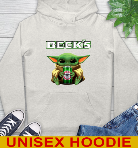 Star Wars Baby Yoda Hugs Beck's Beer Shirt 24