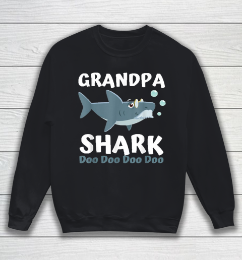 Grandpa Funny Gift Apparel  Fathers Day Gift From Wife Kids Baby Grandpa Sweatshirt