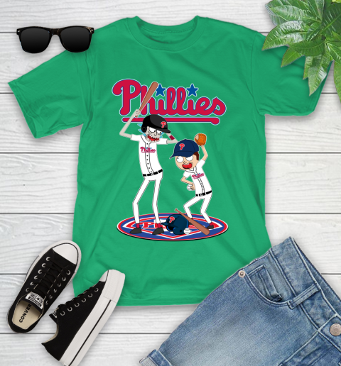 MLB Philadelphia Phillies Rick And Morty Baseball 108