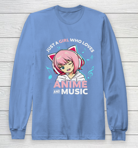 Anime girl long sleeve shirt clearance