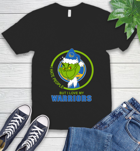 Golden State Warriors Nba Christmas Grinch I Hate People But I