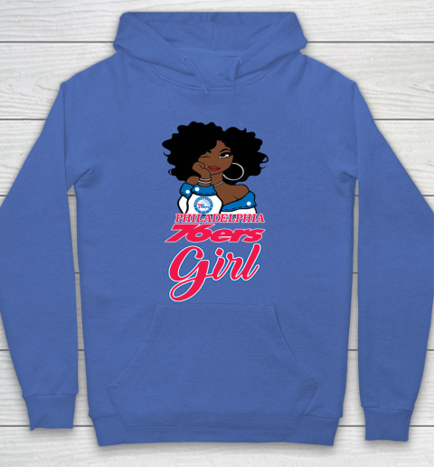 Philadelphia 76ers Girl NBA Hoodie 9
