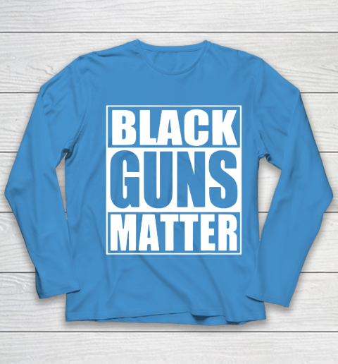 Black Guns Matter Youth Long Sleeve 5