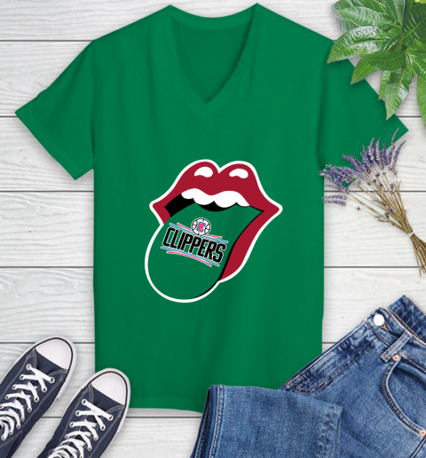 LA Clippers NBA Basketball Lips I Root For My Team Adoring Fan 81