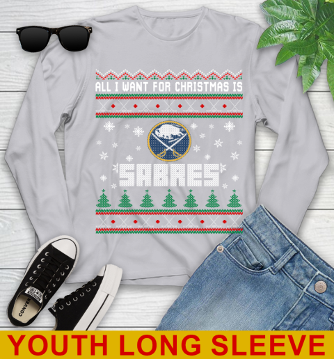 Buffalo Sabres NHL Hockey All I Want For Christmas Is My Team Sports 121