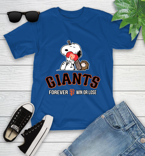 MLB The Peanuts Movie Snoopy Forever Win Or Lose Baseball San Francisco Giants 111