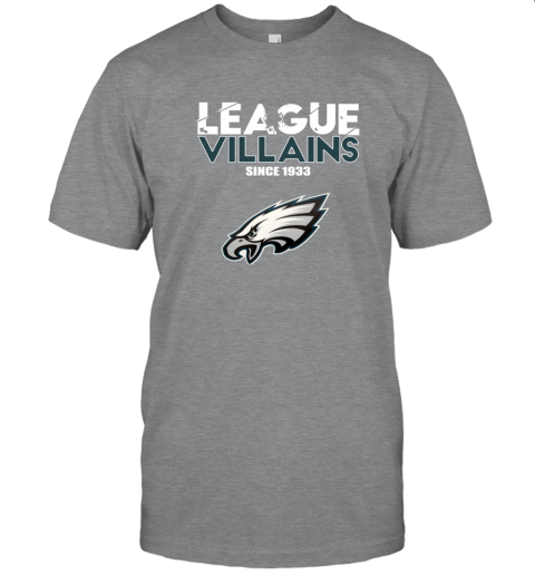 League Villains Since 1933 Philadelphia Eagles Youth T-Shirt - Rookbrand