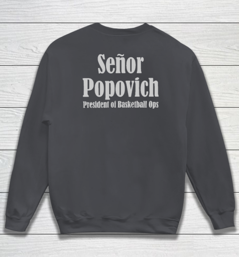 Coach Pop El Jefe (print on front and back) Sweatshirt 9