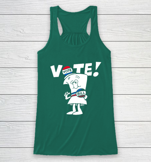 Vote With Bill Racerback Tank 5