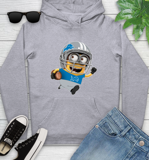 NFL Detroit Lions Minions Disney Football Sports Youth Hoodie 7 NFL Detroit Lions Minions Disney Football Sports Youth Hoodie - Image 7