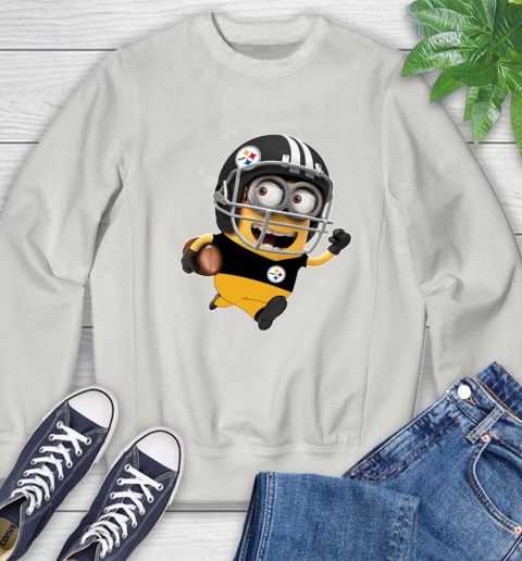 NFL Pittsburgh Steelers Minions Disney Football Sports Sweatshirt 12