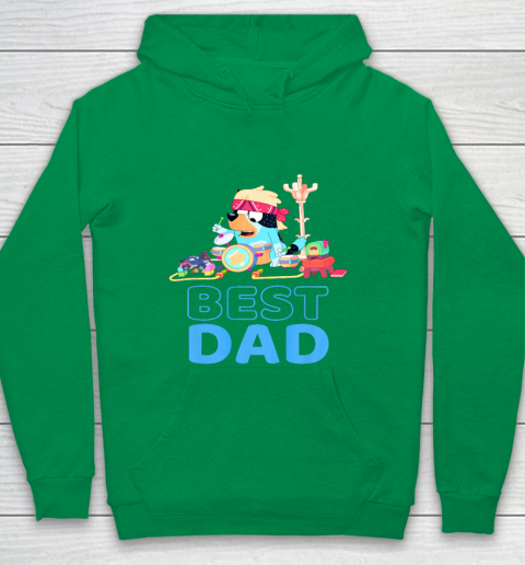 Bluey Best Dad Matching Family For Lover Youth Hoodie 4