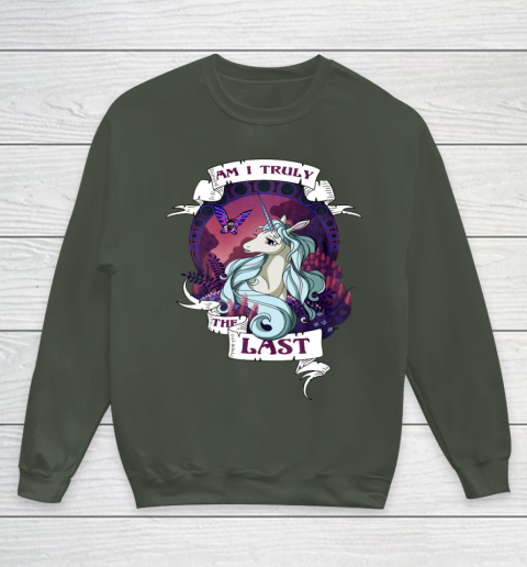 I am truly the last unicorn Youth Sweatshirt 8