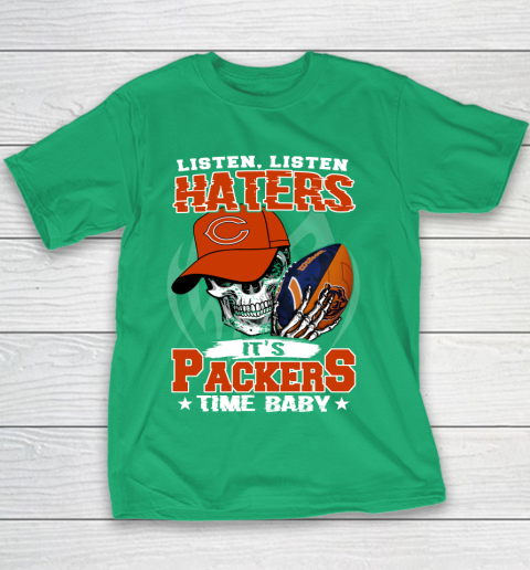 Listen Haters It is BEARS Time Baby NFL Youth T-Shirt 3