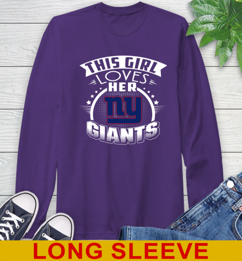 New York Giants NFL Football This Girl Loves Her Team 59