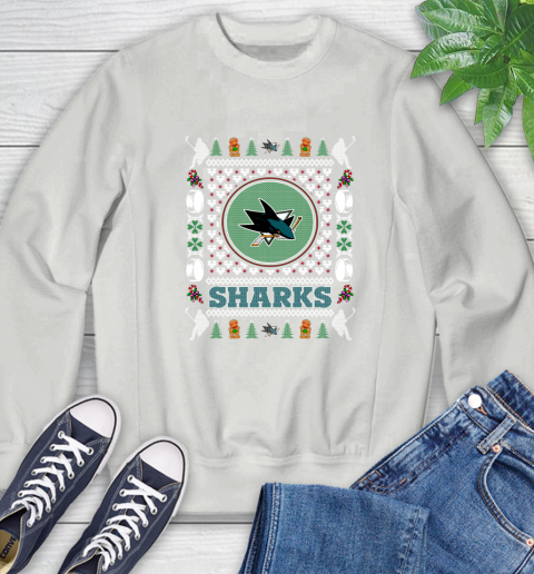 San Jose Sharks Merry Christmas NHL Hockey Loyal Fan Ugly Shirt 29