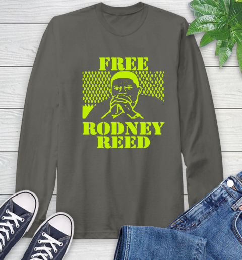 Freee rodney reed Long Sleeve T-Shirt 10 Freee rodney reed Long Sleeve T-Shirt - Image 10