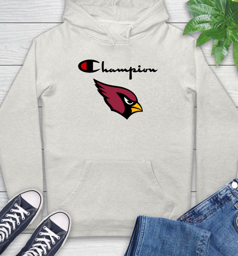 NFL Football Arizona Cardinals Champion Shirt Hoodie 12