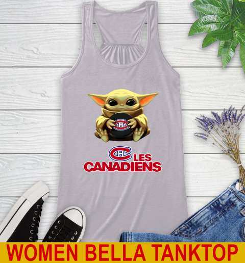 NHL Hockey Montreal Canadiens Star Wars Baby Yoda Shirt 41