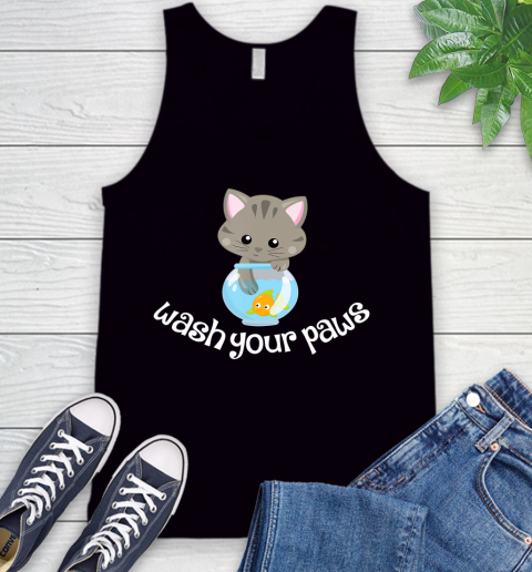 Nurse Shirt Wash Your Paws Funny Wash Your Hands T Shirt Tank Top
