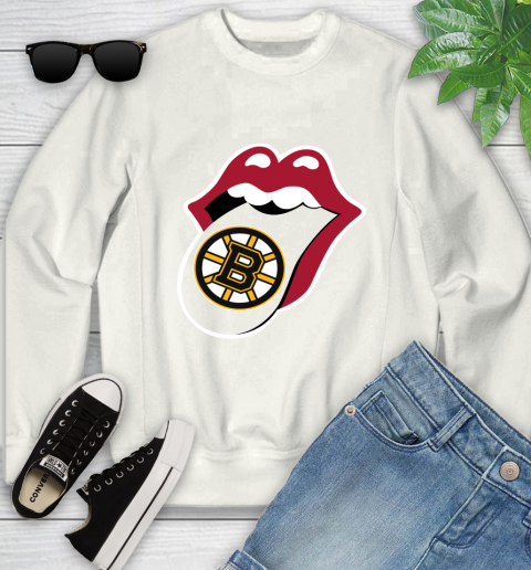Boston Bruins NHL Hockey Lips I Root For My Team Adoring Fan 115