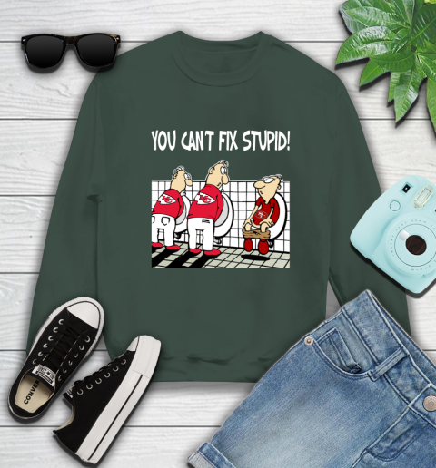 You Can't Fix Stupid Funny Kansas City Chiefs NFL Shirts 36