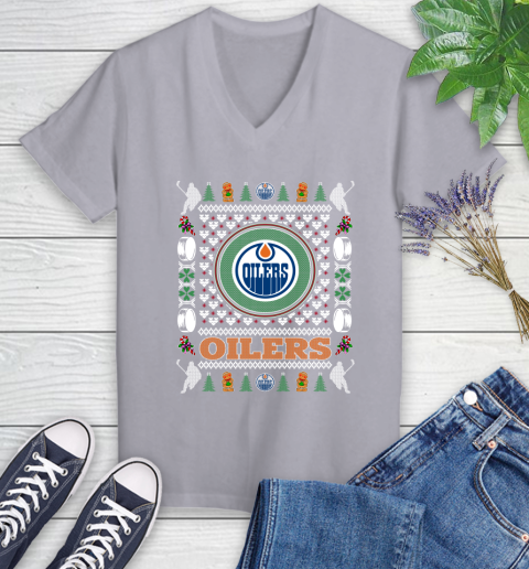 Edmonton Oilers Merry Christmas NHL Hockey Loyal Fan Ugly Shirt 77