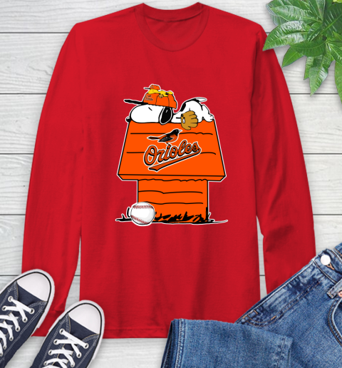 snoopy orioles shirt