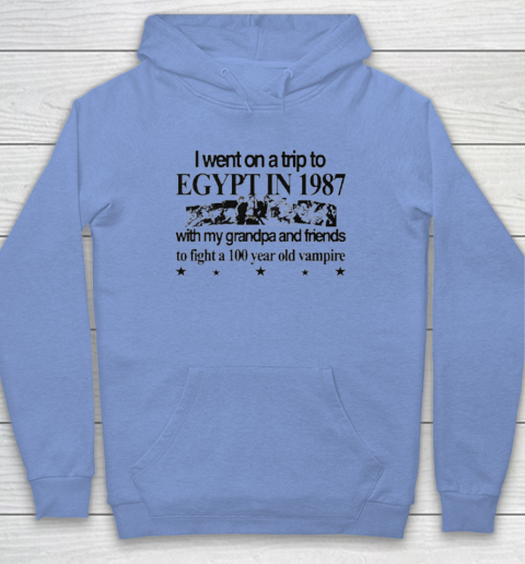 Jojo's Bizarre Adventure I Went To Egypt To Fight A Vampire Hoodie 7