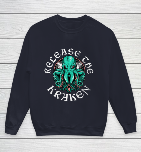 Release The Kraken Youth Sweatshirt 2