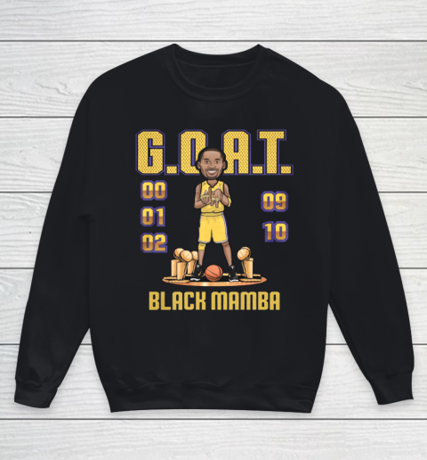 Kobe Bryant Goat Youth Sweatshirt