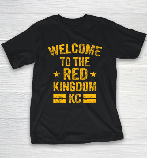 Welcome To The Red Kingdom Kansas City Youth T-Shirt