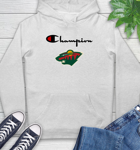 NHL Hockey Minnesota Wild Champion Shirt Hoodie