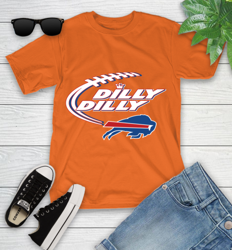 NFL Buffalo Bills Dilly Dilly Football Sports Youth T-Shirt 7