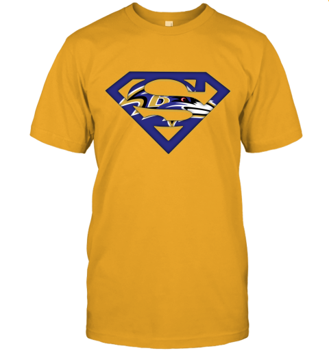 We Are Undefeatable The Baltimore Ravens x Superman NFL Unisex Jersey Tee