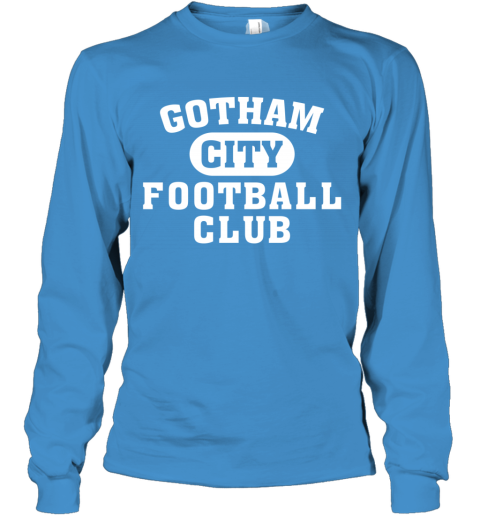NEW YORK JETS GOTHAM CITY azyv new york jets gotham city youth long sleeve 50 front sapphire