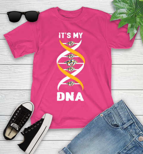 Nashville Predators NHL Hockey It's My DNA Sports Youth T-Shirt 11