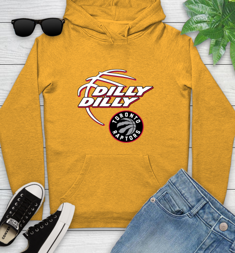NBA Toronto Raptors Dilly Dilly Basketball Sports Youth Hoodie 3