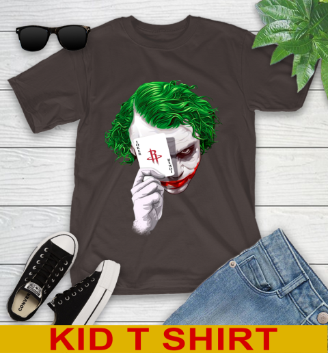 Houston Rockets NBA Basketball Joker Card Shirt Youth T-Shirt 6