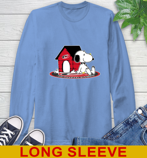 NHL Hockey Carolina Hurricanes Snoopy The Peanuts Movie Shirt Long Sleeve T-Shirt 11